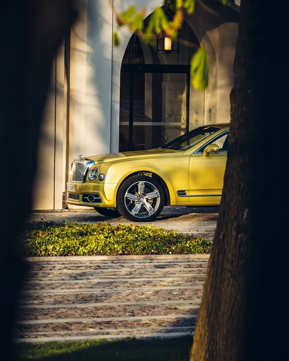 Κίτρινο αυτοκίνητο
