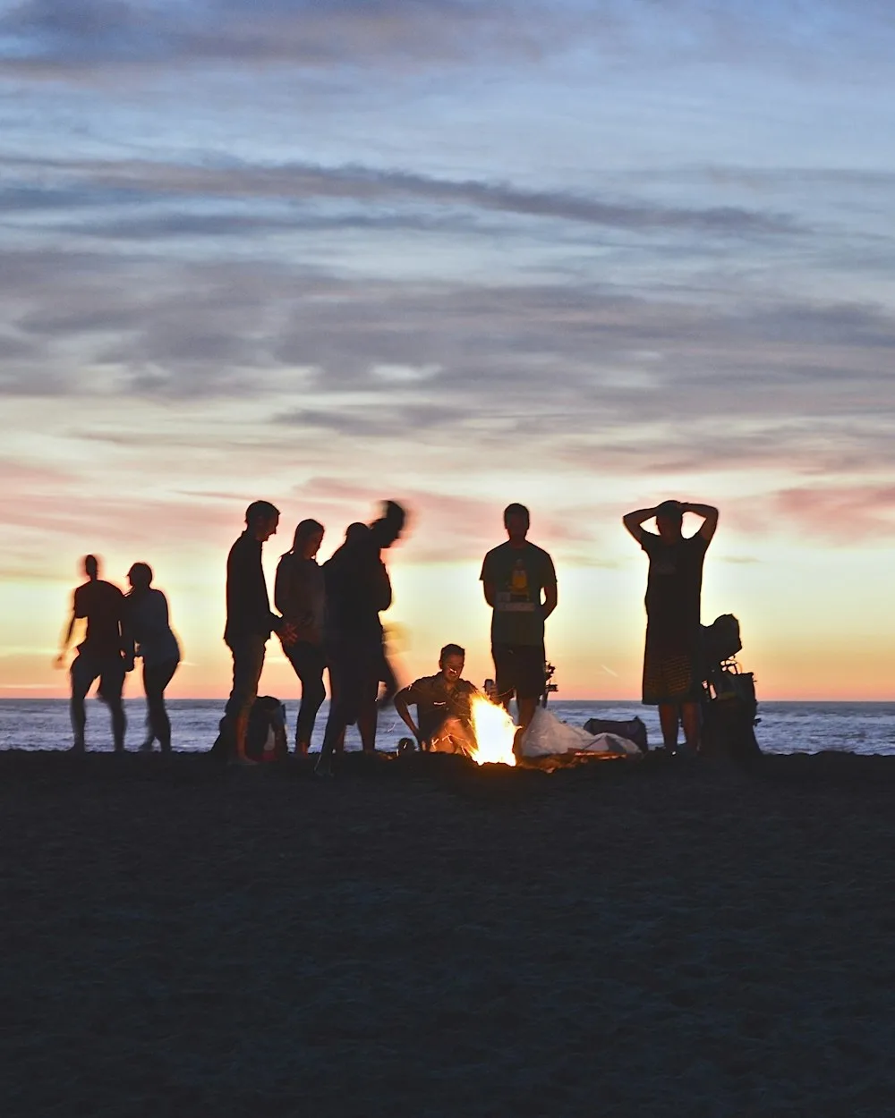 Φωτιά σε camping